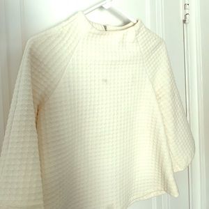 Anthropologie Mockneck Shell